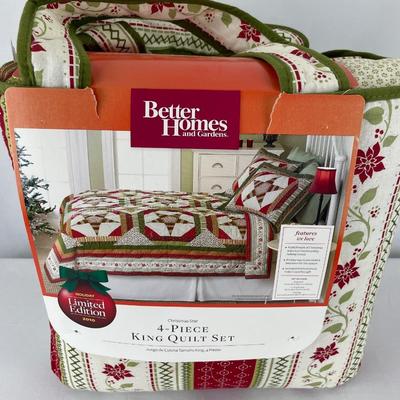Better Homes and Gardens King Quilt Set