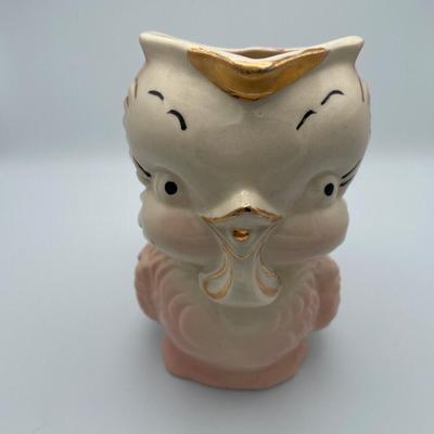 Vintage Owl Pitcher by Shawnee Pottery