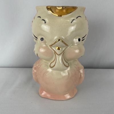 Vintage Owl Pitcher by Shawnee Pottery