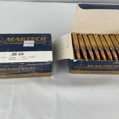 2 boxes of Magtech .308 win ammunition