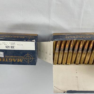 2 boxes of Magtech .308 win ammunition