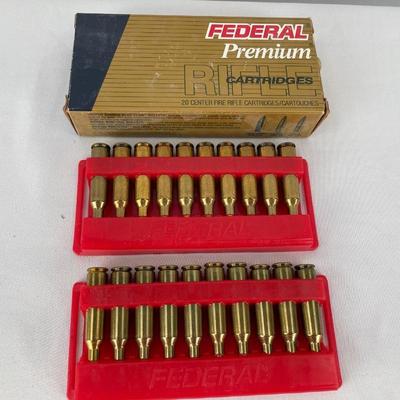 Federal Premium Rifle Box of ammunition