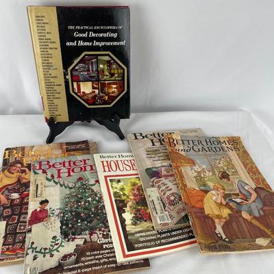 Vintage Better Homes & Gardens magazines