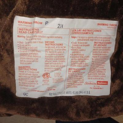 HEATED THROW BLANKET, BACKREST PILLOW, LUMBAR ROLL