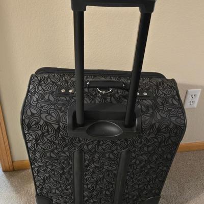 Large Diane von Furstenberg Luggage with Heart Motif