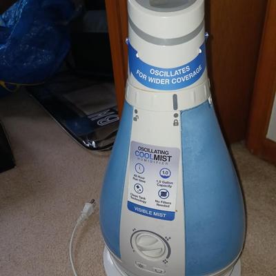 SHARPER IMAGINE AIR PURIFIER, DESK LAMP, HOMEDICS HUMIDIFIER