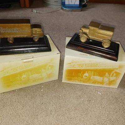 BADCOCK & MORE BRASS TRUCK BANKS