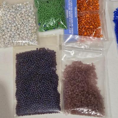 Lot of Bagged Beads