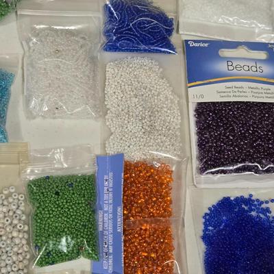 Lot of Bagged Beads