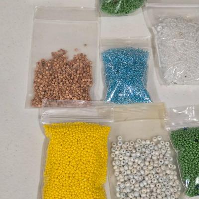 Lot of Bagged Beads