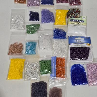 Lot of Bagged Beads