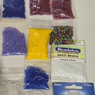 Lot of Bagged Beads