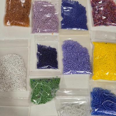 Lot of Bagged Beads