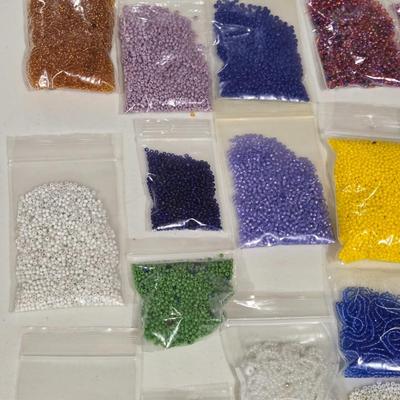 Lot of Bagged Beads
