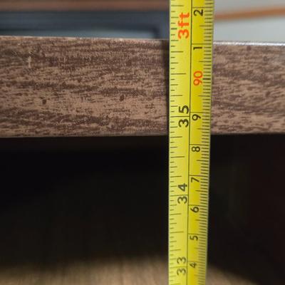 Metal and Pressed Wood Paper Cabinet