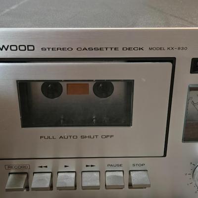 Kenwood KX-830 Stereo Cassette Deck