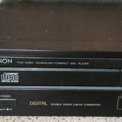 Denon DCD- 1500 Double Super Linear Converter Compact Disc CD Player with Remote