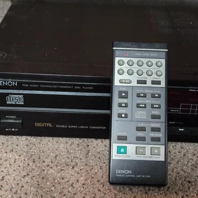 Denon DCD- 1500 Double Super Linear Converter Compact Disc CD Player with Remote