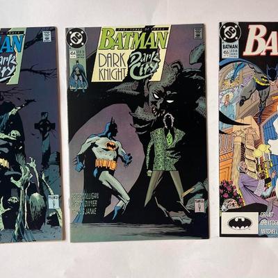 Batman Issues #441, #447-#451, #453-#455