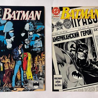 Batman Issues #441, #447-#451, #453-#455