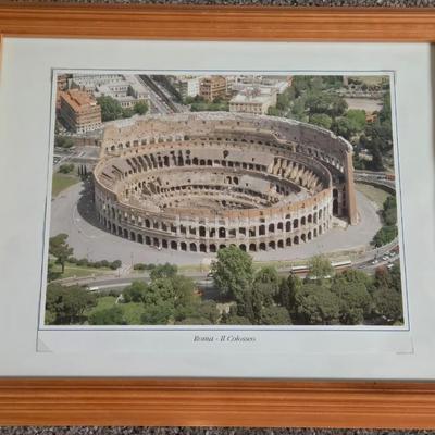 Framed Rome Architecture