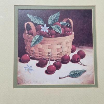 Longaberger Framed Basket Print