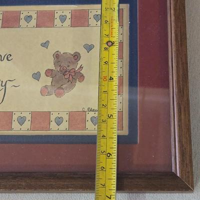 Group of Folk Framed Artwork