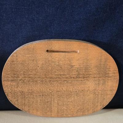 2 Folk Handpainted Wood Plaques