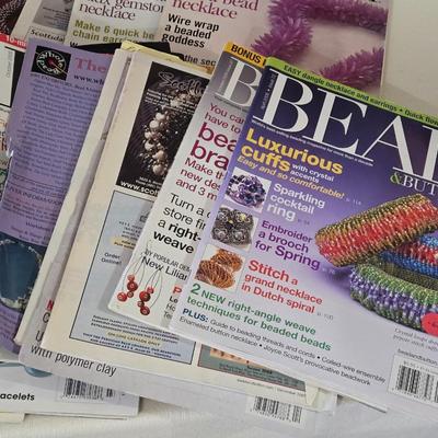 Large Lot of Beading Magazines #1