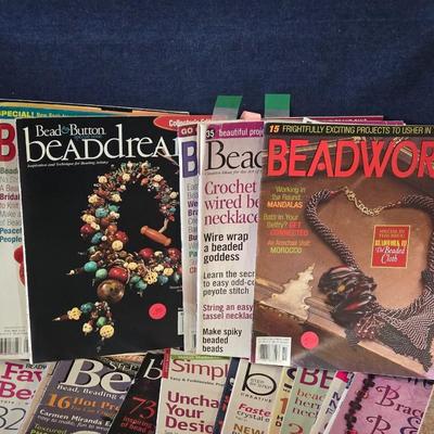 Large Lot of Beading Magazines #2