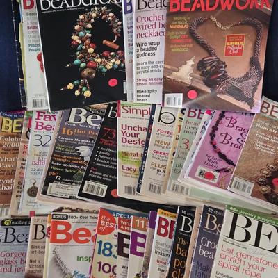 Large Lot of Beading Magazines #2