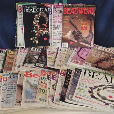 Large Lot of Beading Magazines #2