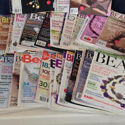 Large Lot of Beading Magazines #2