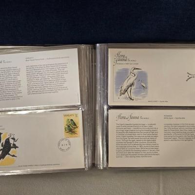Flora & Fauna of the World Stamp Book #1