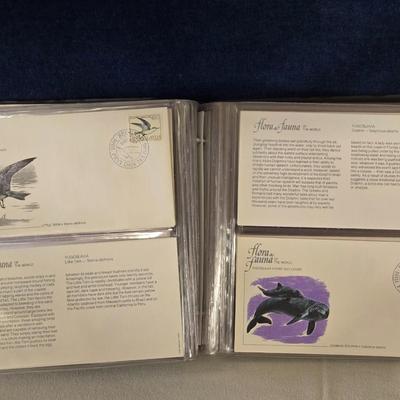 Flora & Fauna of the World Stamp Book #1
