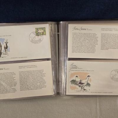 Flora & Fauna of the World Stamp Book #1