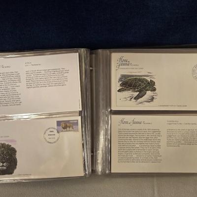 Flora & Fauna of the World Stamp Book #1