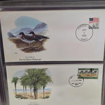Flora & Fauna of the World Stamp Book #2
