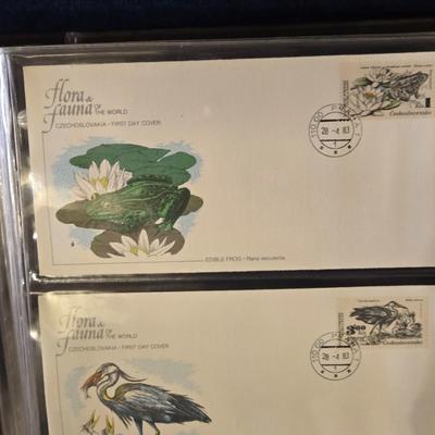Flora & Fauna of the World Stamp Book #3
