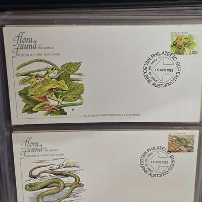 Flora & Fauna of the World Stamp Book #3