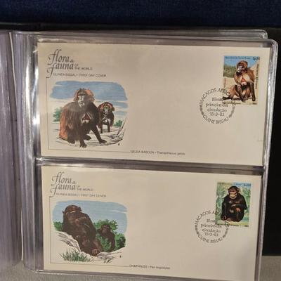 Flora & Fauna of the World Stamp Book #3