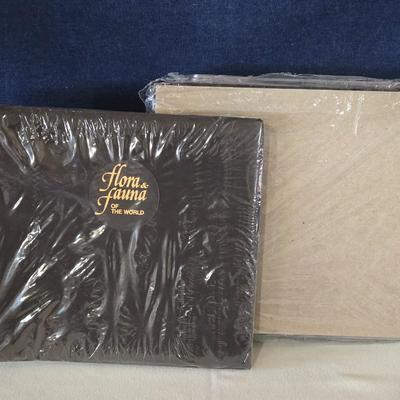 2 Empty Albums for Flora & Fauna Stamp Collection