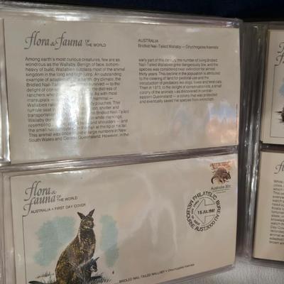Flora & Fauna of the World Stamp Book #6
