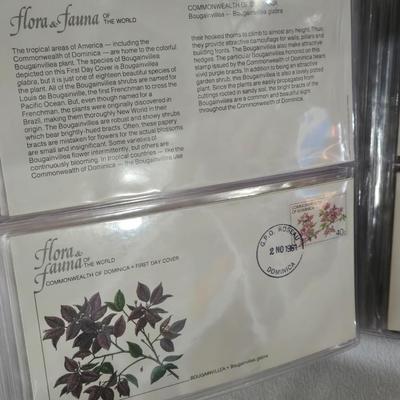 Flora & Fauna of the World Stamp Book #6