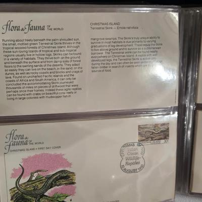 Flora & Fauna of the World Stamp Book #6