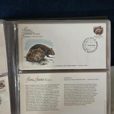Flora & Fauna of the World Stamp Book #6