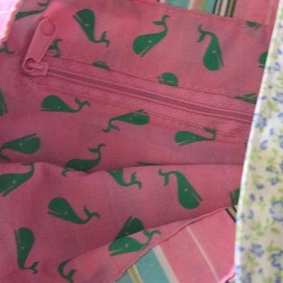 Handmade Tote, Picnic Tablecloth and New Travel Blanket