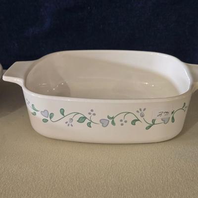 Corning Wear Casserole Dish and Tart or Quiche Dish