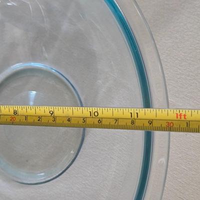 2 Pyrex Dishes - Mixing Bowl and Pie Plate