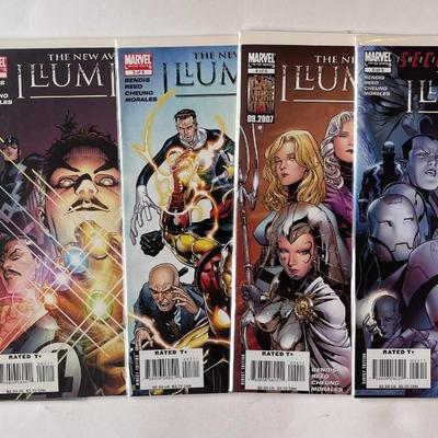 New Avengers: Illuminati Mini Series Issues #1-#5 Complete